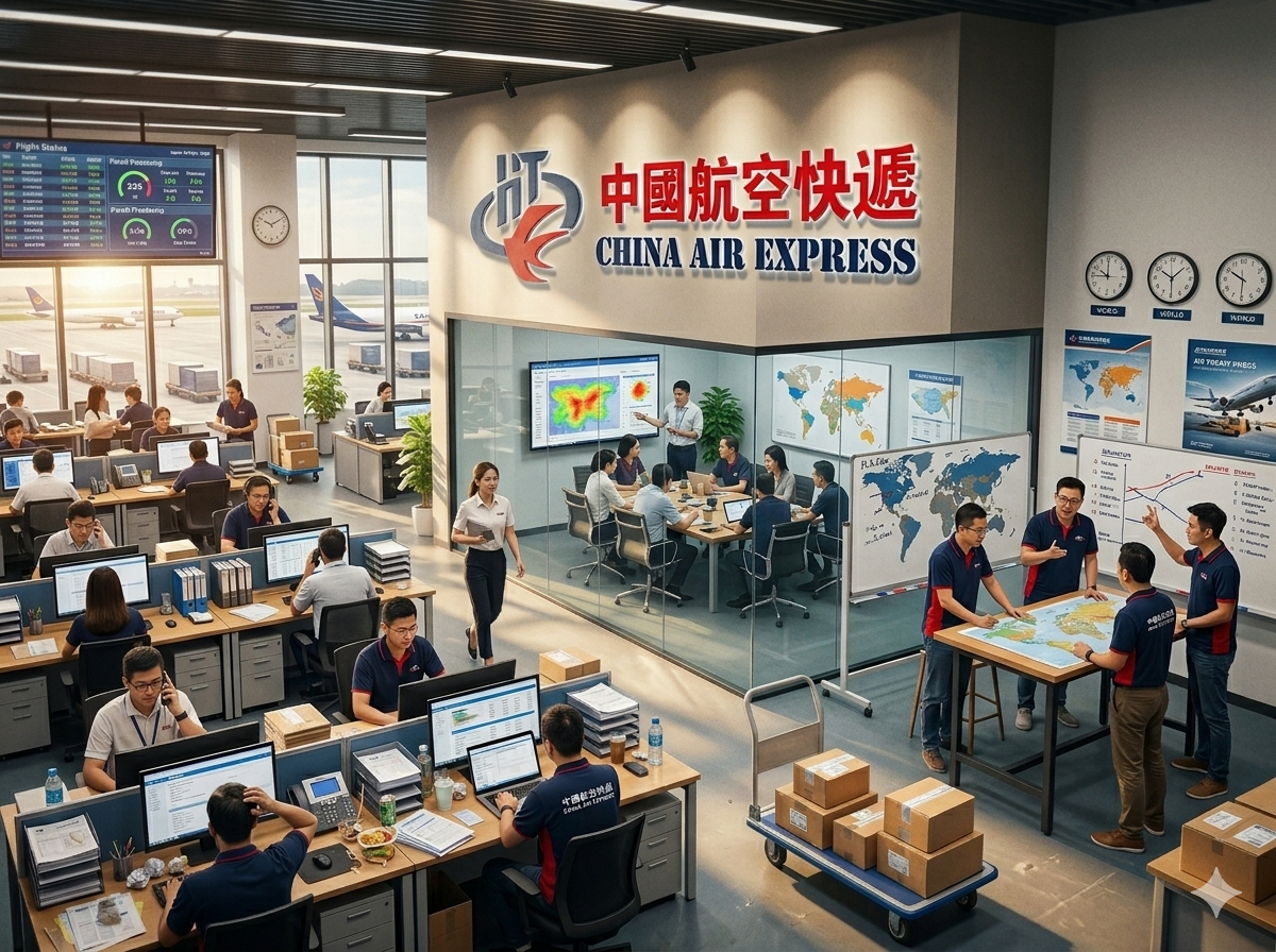 航空快递办公环境